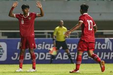 BERITA FOTO: Arkhan Kaka Borong 4 Gol, Indonesia Unggul atas Guam