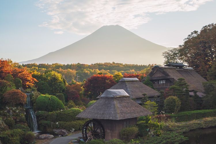 Oshino Hakkai di Jepang.