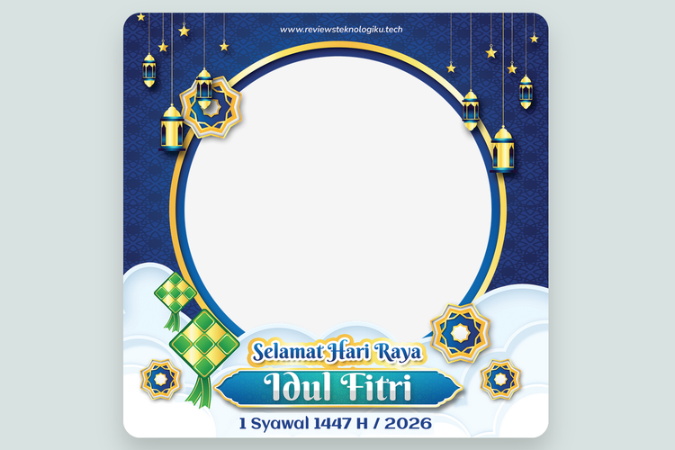 100 Twibbon Idul Fitri 2026 Keren dan Gratis buat Merayakan Lebaran 1447 H