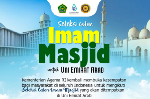 Seleksi Imam Masjid Uni Emirat Arab, Ini Syarat dan Jadwalnya