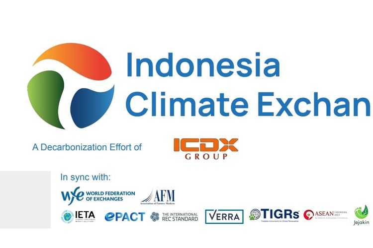 Indonesia Climate Exchange (ICX) sebagai bagian dari Indonesia Commodity and Derivatives Exchange (ICDX) Group.