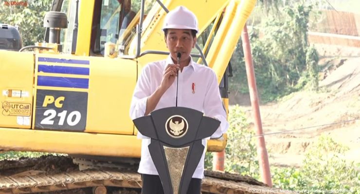 Jokowi "Groundbreaking" Apartemen The Pakubuwono Nusantara di IKN