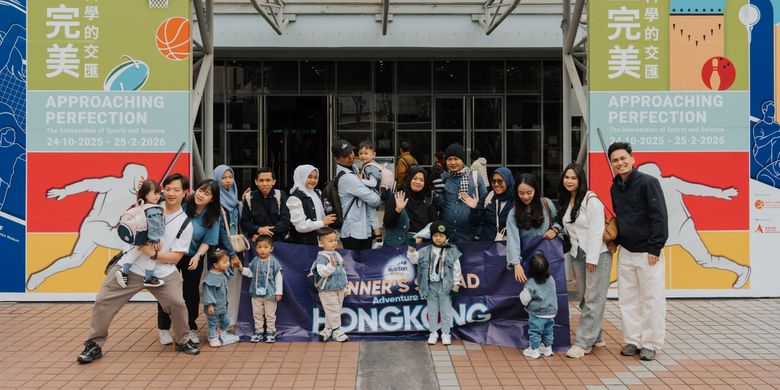 Para pemenang Winner?s Squad Adventure to Hong Kong, sebuah program edutrip berbasis sains yang diadakan oleh Nutrilon Royal.