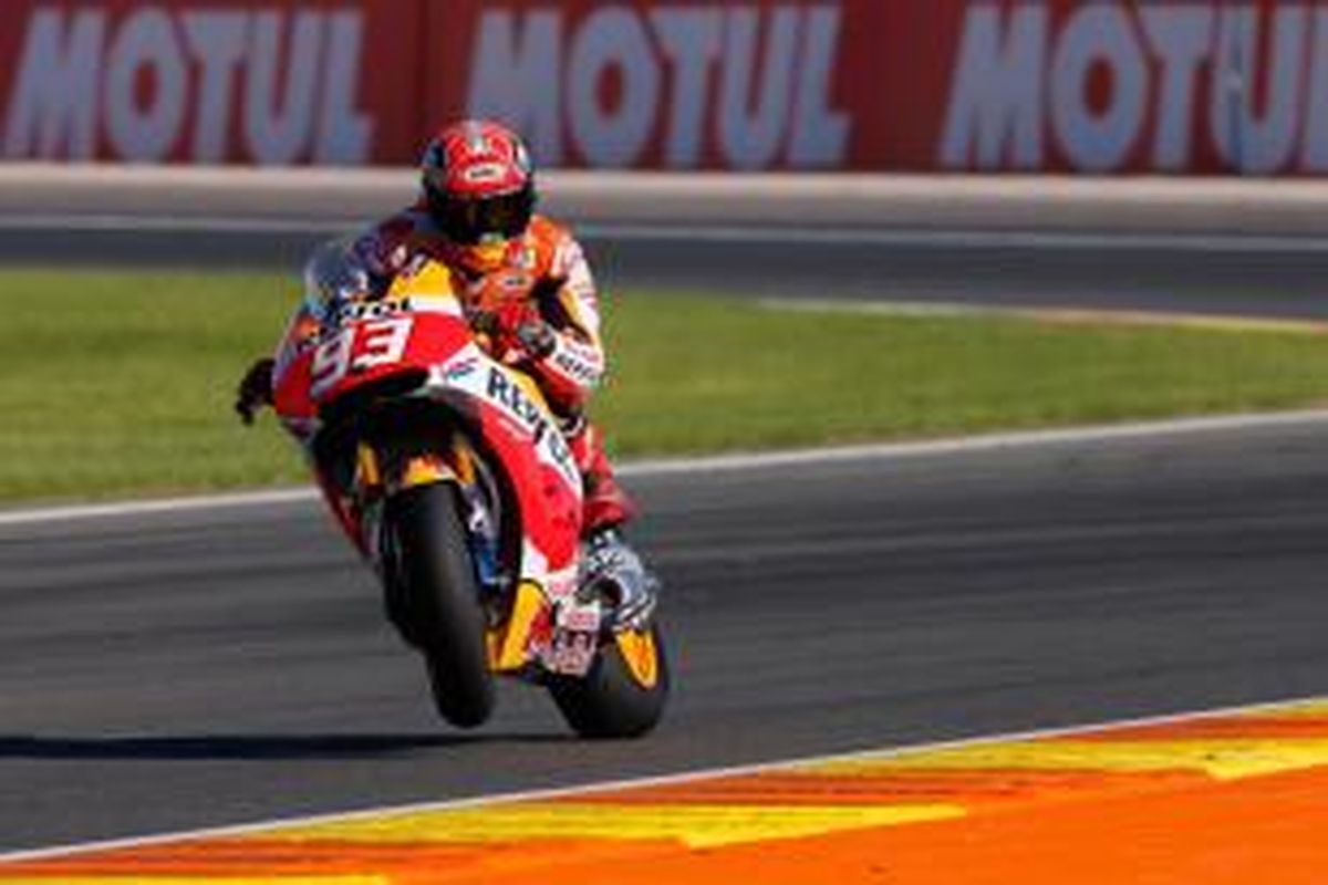 Pebalap Repsol Honda asal Spanyol, Marc Marquez.