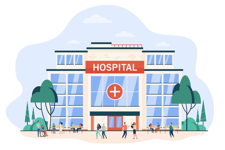 Ilustrasi rumah sakit