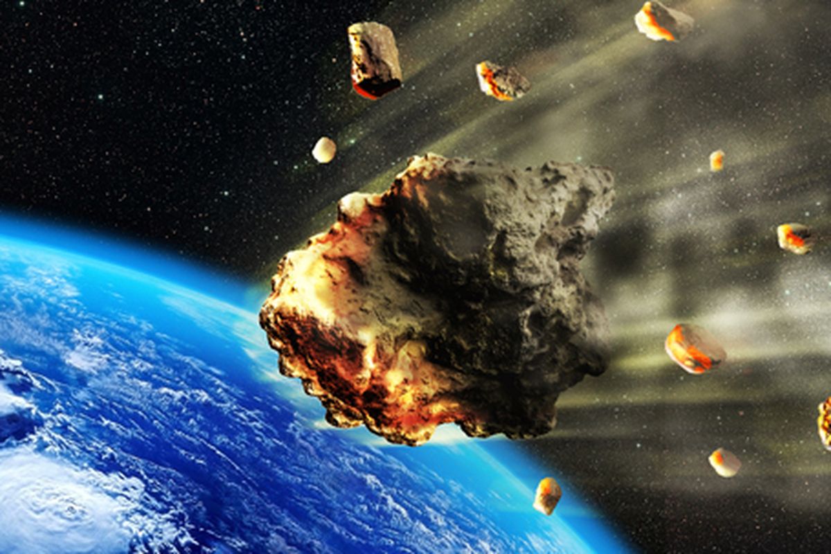 Ilustrasi asteroid