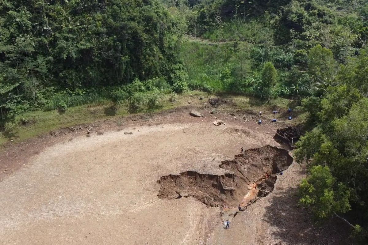 Telaga Blembeng di Kebumen Mengering Tiba-tiba, Apa yang Terjadi?