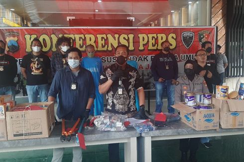 Curi Susu Formula, Rokok, dan Uang Tunai, Komplotan Spesialis Pembobol Minimarket Ditangkap