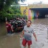 Banjir Rendam Semarang, Warga Sulap Gerobak Jadi Ojek Apung, Tarifnya Rp 15.000