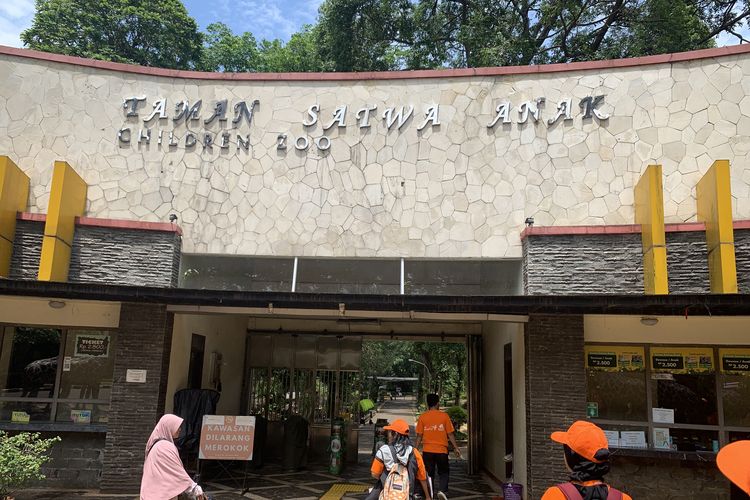 Taman Satwa Anak di Taman Margasatwa Ragunan, Jakarta Selatan.