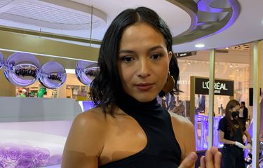 Aktris Putri Marino saat ditemui dalam acara L'Oreal Paris The Hyaluronic Lab by L'Oreal Paris di kawasan Jakarta Selatan, Kamis (26/1/2023). 