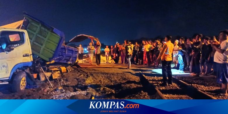 PT KAI Minta Maaf, Kecelakaan KA Mataram dengan Truk di Indramayu Bikin 23 Perjalanan Kereta Alami Keterlambatan