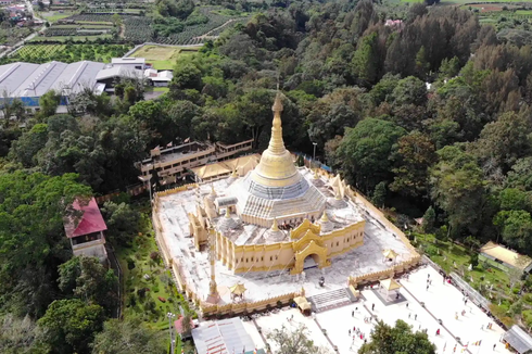 8 Wisata Berastagi Sumatera Utara, Ada Pagoda Tertinggi di Indonesia 