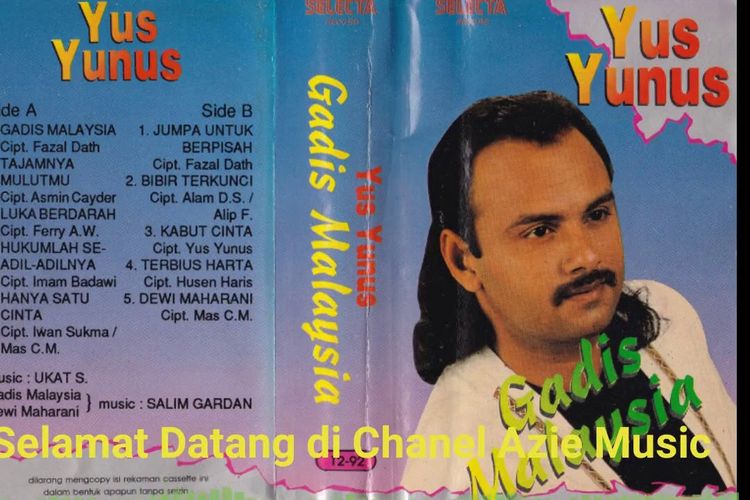 Lirik Dan Chord Lagu Gadis Malaysia Yus Yunus