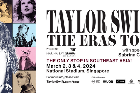 Ada Penambahan Kursi untuk Konser Taylor Swift di Singapura