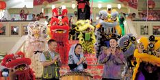 Hadiri Lion Dance Exhibition, Zita Anjani Senang Barongsai Bertahan dan Lestari di Ibu Kota