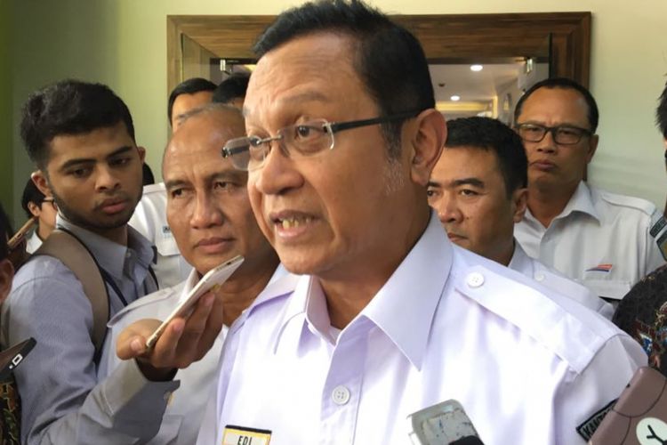 Direktur Utama PT Kereta Api Indonesia (KAI) Edi Sukmoro