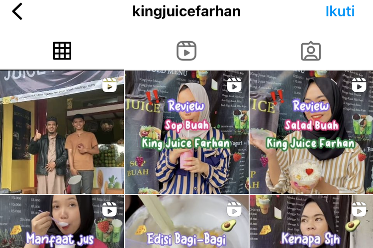Instagram King Juice Farhan