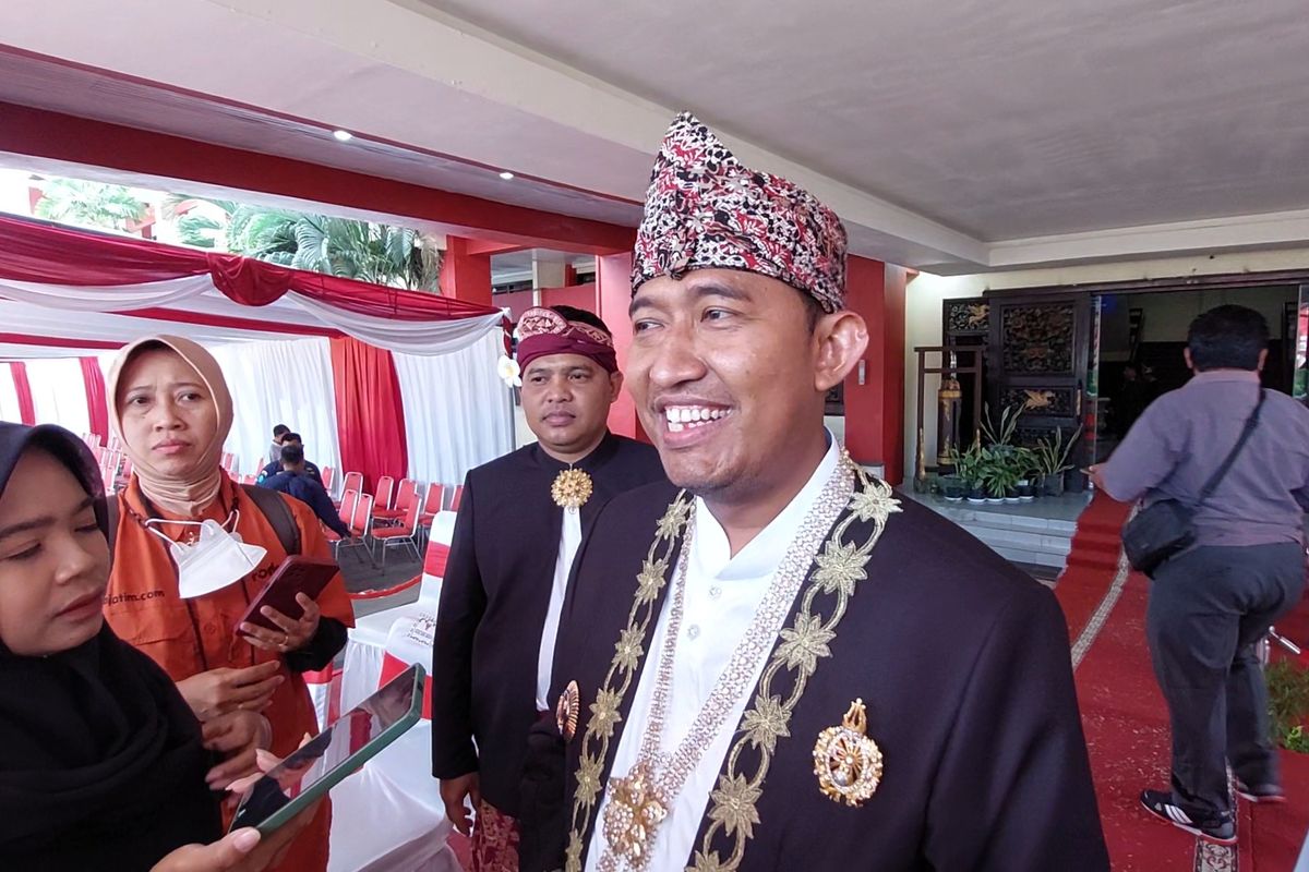 Bupati Sumenep, Jawa Timur, Achmad Fauzi Wongsojudo. 