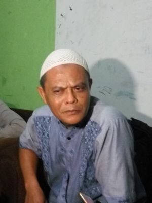 Guru sejarah SMK Muhammadiyah 8 Depok, Sutarsa saat ditemui pada Rabu (20/9/2017) malam. Ia ditemui menjelang pemutaran film G30S/PKI di sekolahnya. 