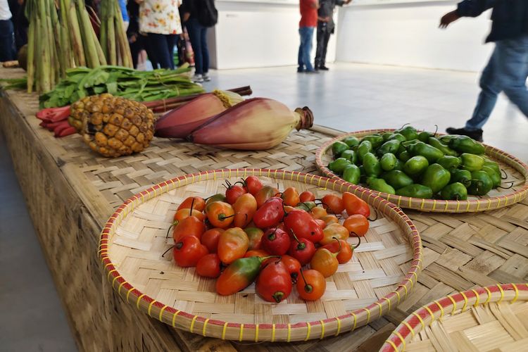 Museum Gastronomi di festival Merayakan Gastronomi Indonesia, Taman Ismail Marzuki, Jumat (2/2/2024). 