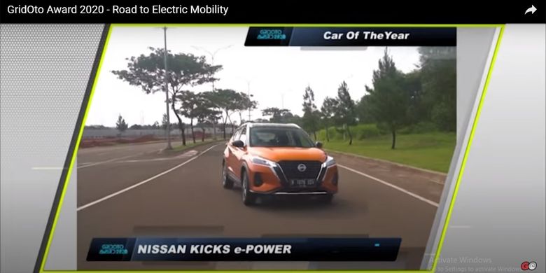 Nissan Kicks e-Power raih gelar Car of The Year GridOto Award 2020