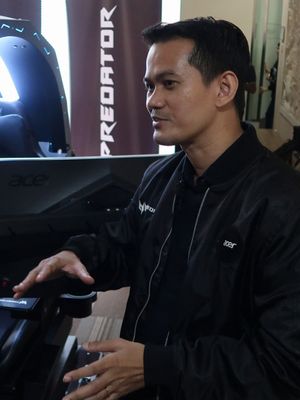 Presales Manager Acer Indonesia Dimas Setyo.