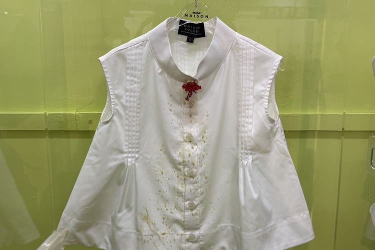 Cheongsam anak stain-resistant di OADKIDS Pop-up Market di Plaza Indonesia, Jakarta Pusat yang berlangsung pada 15 Januari 2025 hingga 18 Januari 2025.