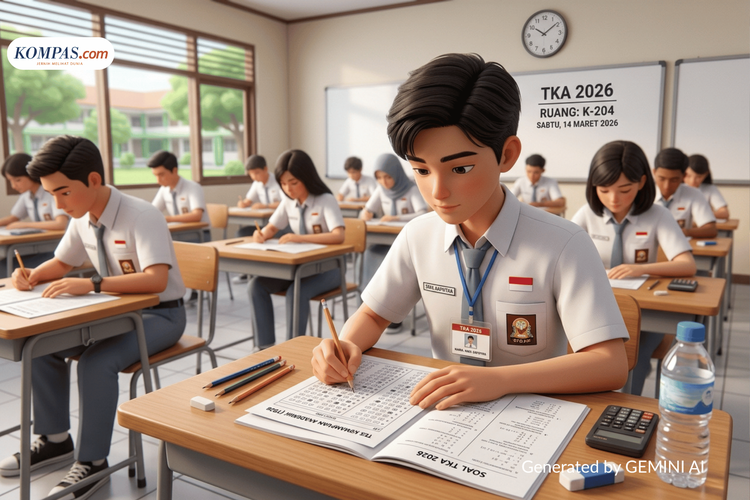 3 Bentuk Soal TKA SMA 2026, Mata Pelajaran Wajib, Pilihan, dan Syaratnya