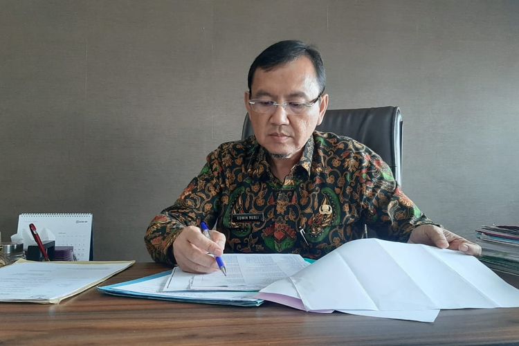 Kepala Dinas Kesehatan Kota Bandar Lampung, Edwin Rusli.