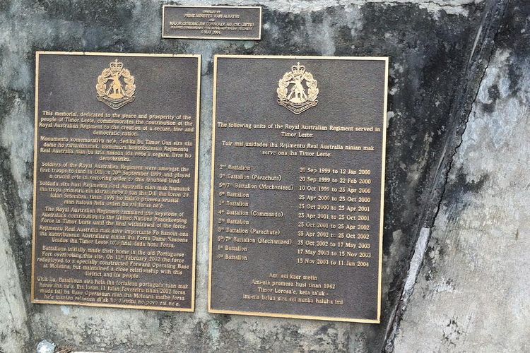 Monumen Memorial Balibo.