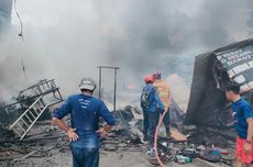 Kebakaran Gudang Limbah di Tambun Utara Diduga akibat Anak Bermain Korek Api