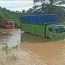 Terendam Banjir, 2 Ruas Jalan Utama di Kota Bengkulu Ditutup Polisi