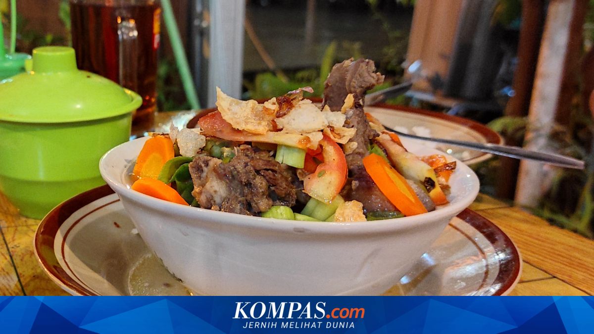 Sop Balungan Gajah, Hidangan Daging Rendah Kolesterol Cocok Jadi Menu ...