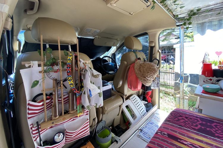 Interior Campervan Annissa Susanto