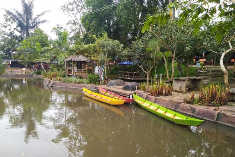 Wisata Kampoeng Banyumili di Desa Wisata Gedangan, salah satu desa wisata di Kabupaten Semarang