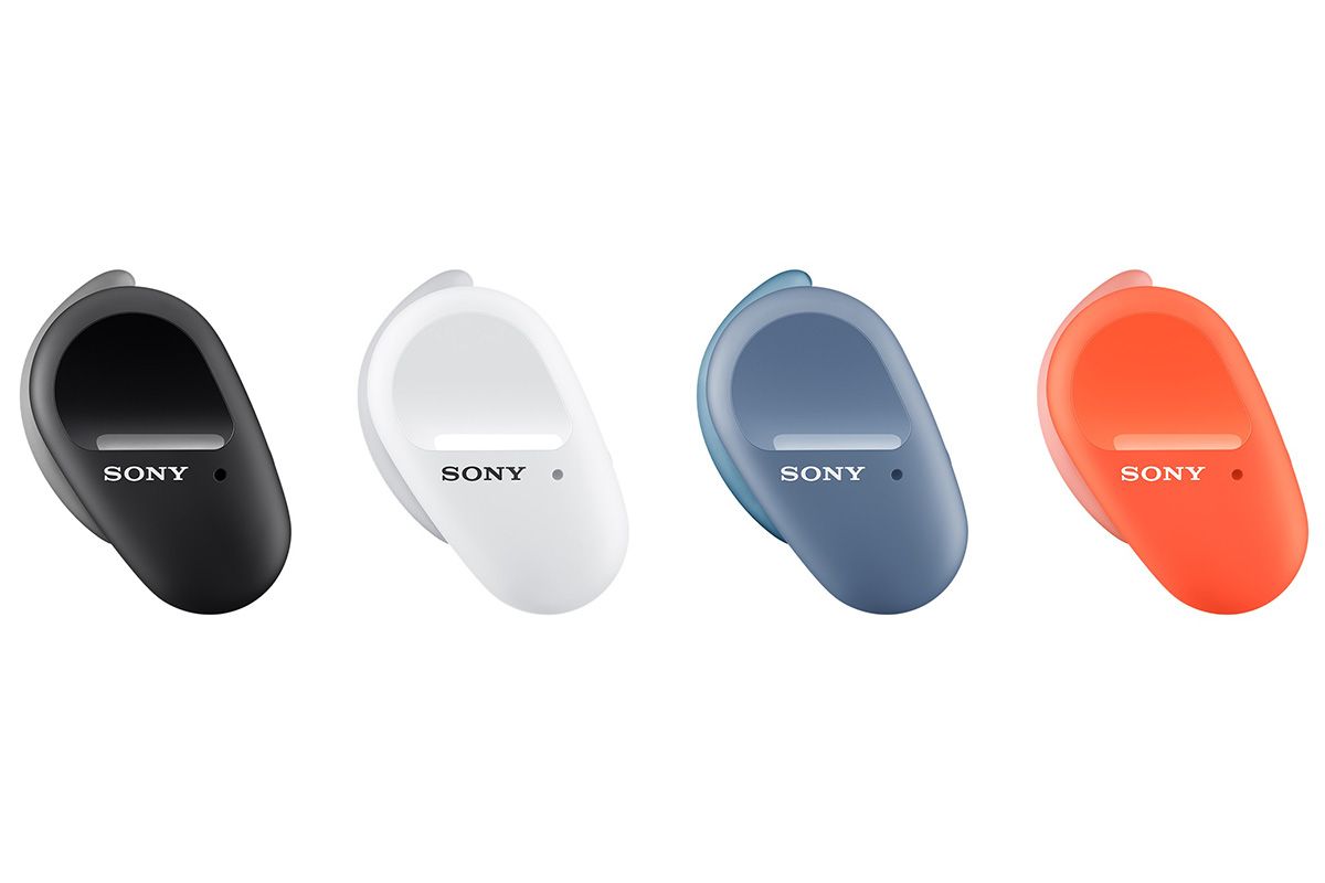 Aneka pilihan warna headphone Nirkabel Sony WF-SP800N 
