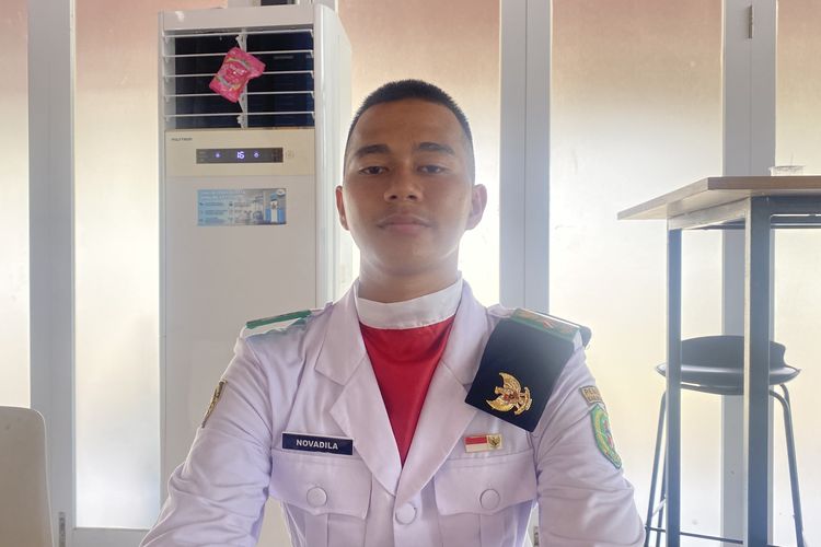 Novadila Paskibra Jagoi Babang: Dulu Mimpi Mau Kaya, Kini Ingin Jadi Tentara