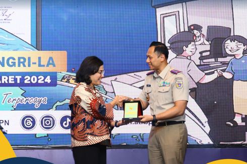 Cetak Penerimaan Negara Rp 2 Triliun, ATR/BPN Dipuji Sri Mulyani 