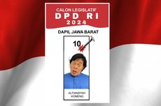 Kata Komeng dan KPU soal Foto "Nyeleneh" di Surat Suara Pemilu 2024, Bagaimana Aturannya?