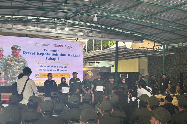 Retret Kepala Sekolah Rakyat Tahap Pertama Selesai, Bakal Ada Tahap Kedua