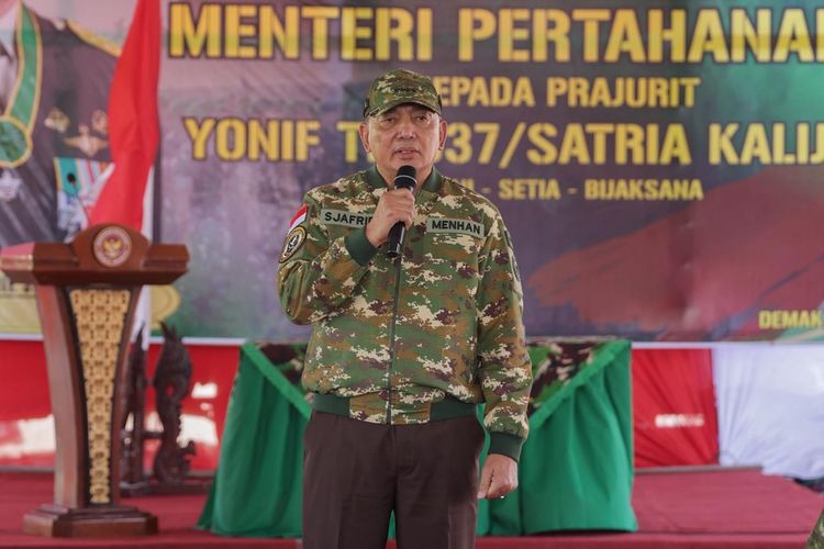 Menhan Sjafrie: Prajurit TNI Harus Profesional dan Dekat dengan Rakyat