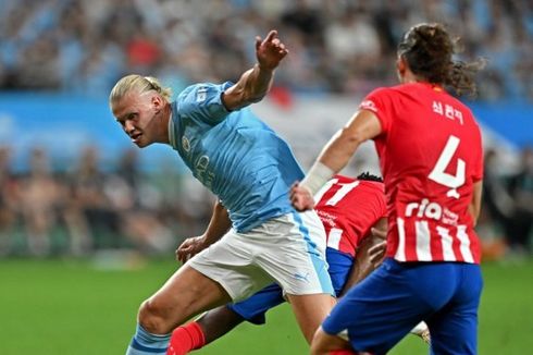 Hasil Man City Vs Atletico Madrid 1-2: Citizens Tutup Pramusim dengan Kekalahan