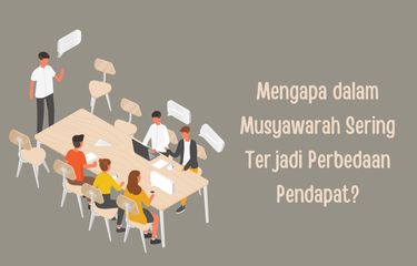 Ilustrasi mengapa dalam musyawarah sering terjadi perbedaan pendapat?