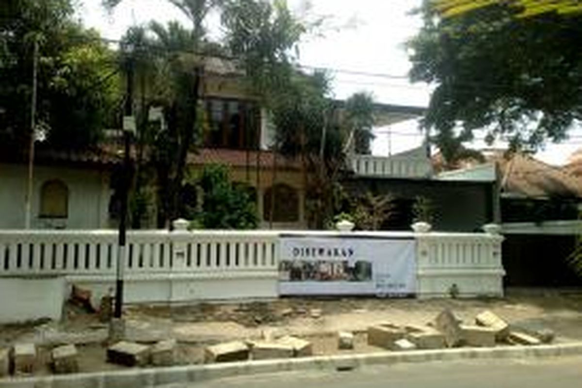 Rumah yang sempat disewa Susi Pudjiastuti