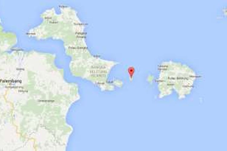 Kecamatan Kepulauan Pongok, Kabupaten Bangka Selatan, Kepulauan Bangka Belitung.