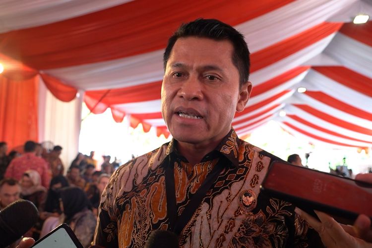 Ketua Pemantau Tim Penyelesaian Non-Yudisial Pelanggaran HAM Berat Masa Lalu (PPHAM) Letjen TNI Teguh Pudjo Rumekso