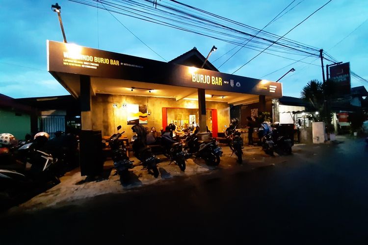 Burjo Bar yang berada di Jalan Munggur 168, Sanggrahan, Condongcatur, Depok, Sleman.