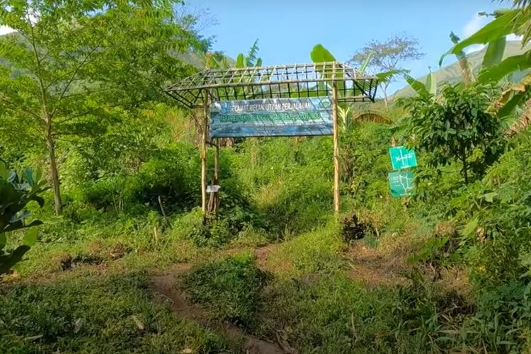 Kawasan Warung Gubung Gunung Penanggungan via Jolotundo, Rabu (7/6/2023).