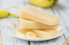 Resep Es Krim Loli Pisang 4 Bahan, Dessert Dingin untuk Suhu Panas